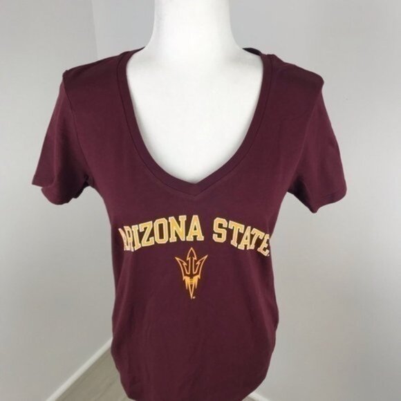 Champion Arizona State V-Neck Tee NWT - Picture 2 of 6